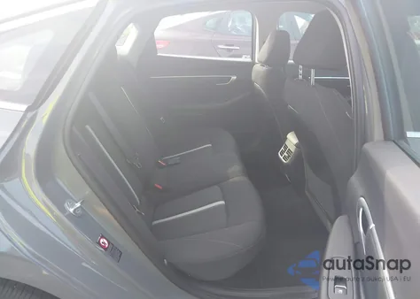 2021 Hyundai Sonata Hybrid Blue from USA, damaged, VIN KMHL24JJ1MA033199